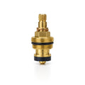 Brass 1/2" single valve - basin mixer taps Beaumont, basin mixer or twin hot & cold basin taps Camberley