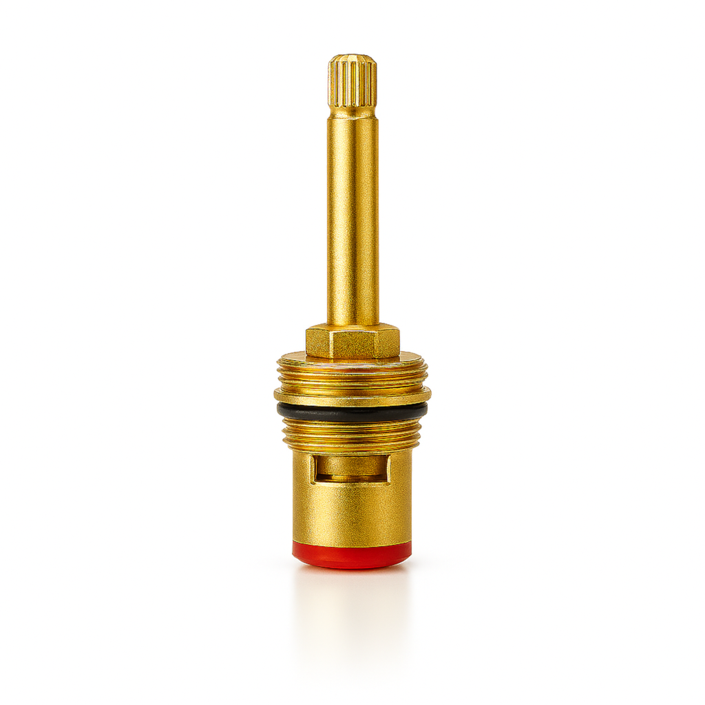 Brass 1/2" single valve - wall mounted basin mixer tap Camberley, Zara - HOT