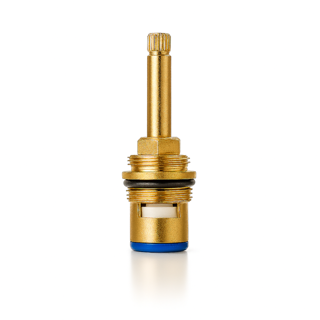 Brass 1/2" single valve - basin mixer, twin basin, twin bath, bath mixer tap, (not bidet) Downton - COLD