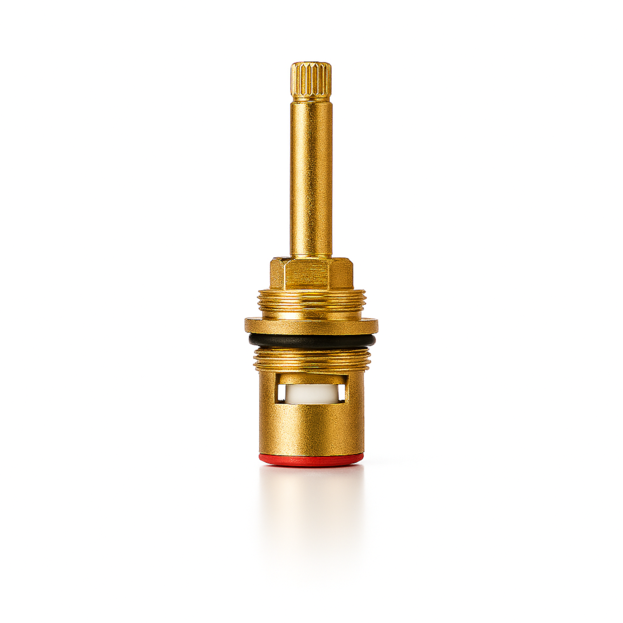 Brass 1/2" single valve - basin mixer, twin basin, twin bath, bath mixer tap, (not bidet) Downton - HOT