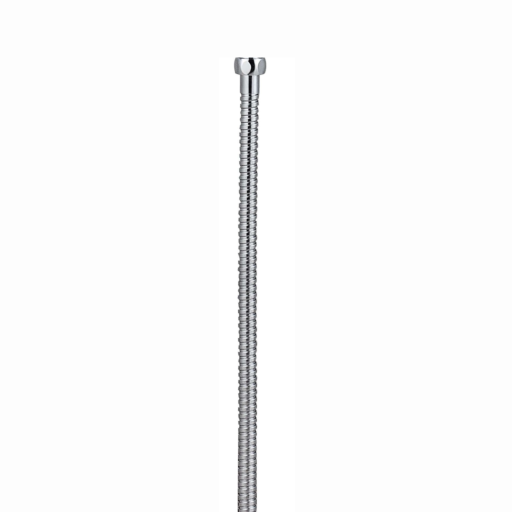 Shower hose nut to nut 800mm stainless steel for G16 - chrome