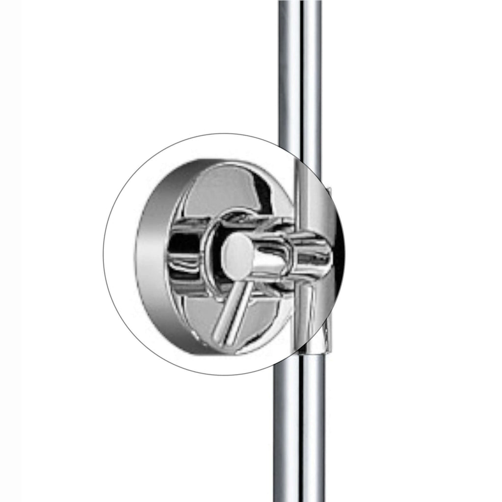 Wall bracket for G03 - chrome