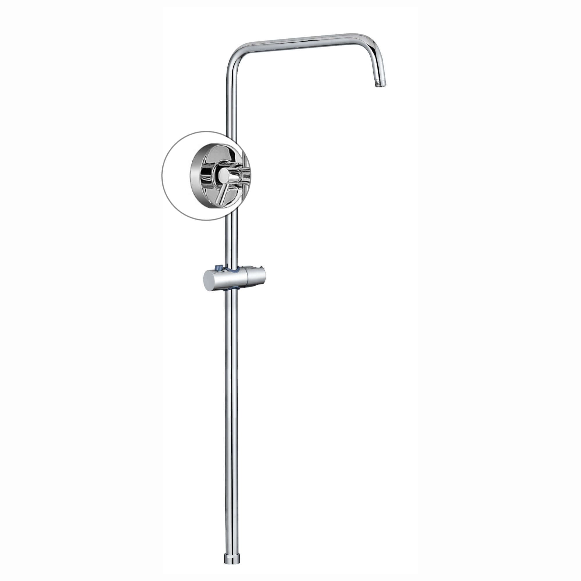 Wall bracket for G03 - chrome