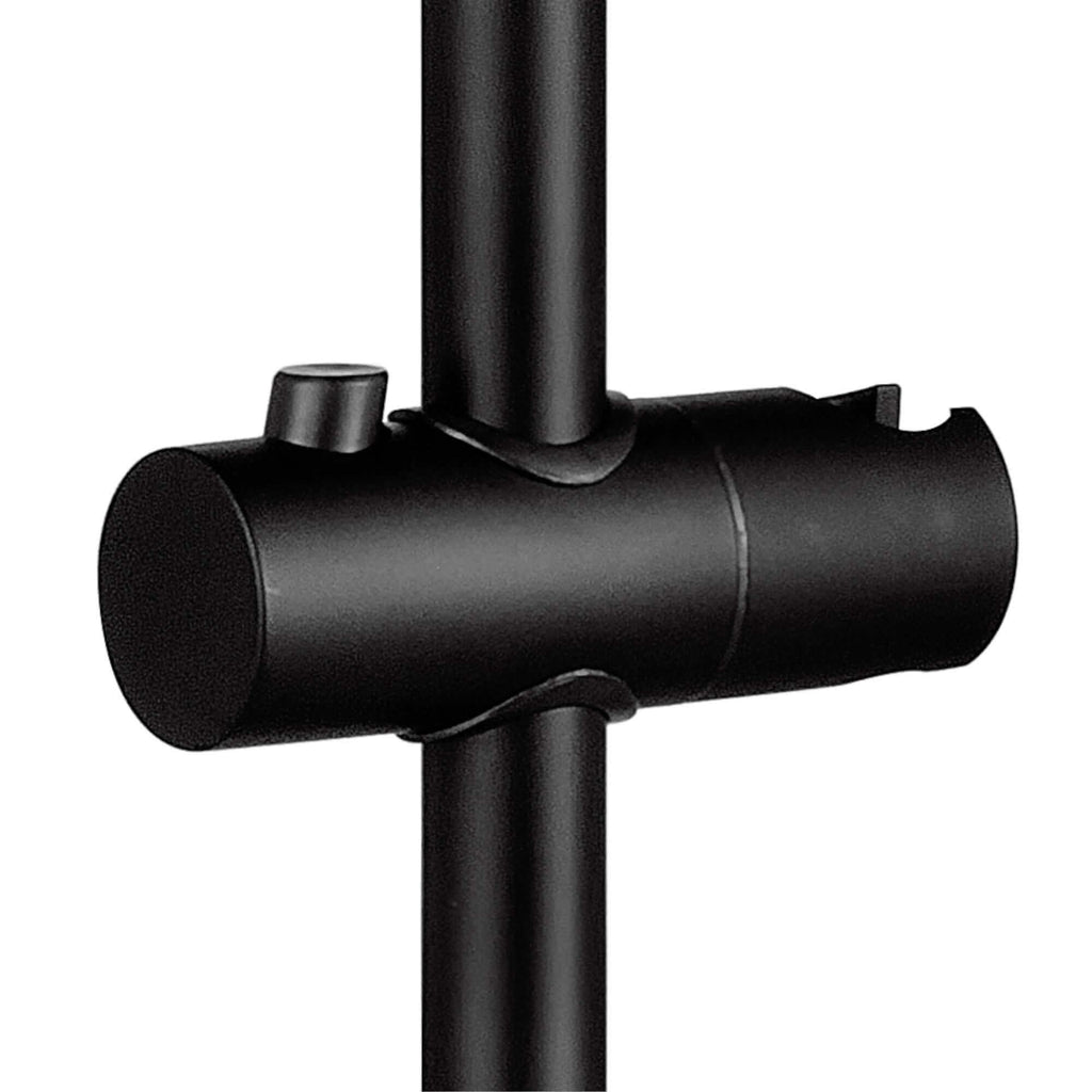 Sliding shower head holder for G18 - black