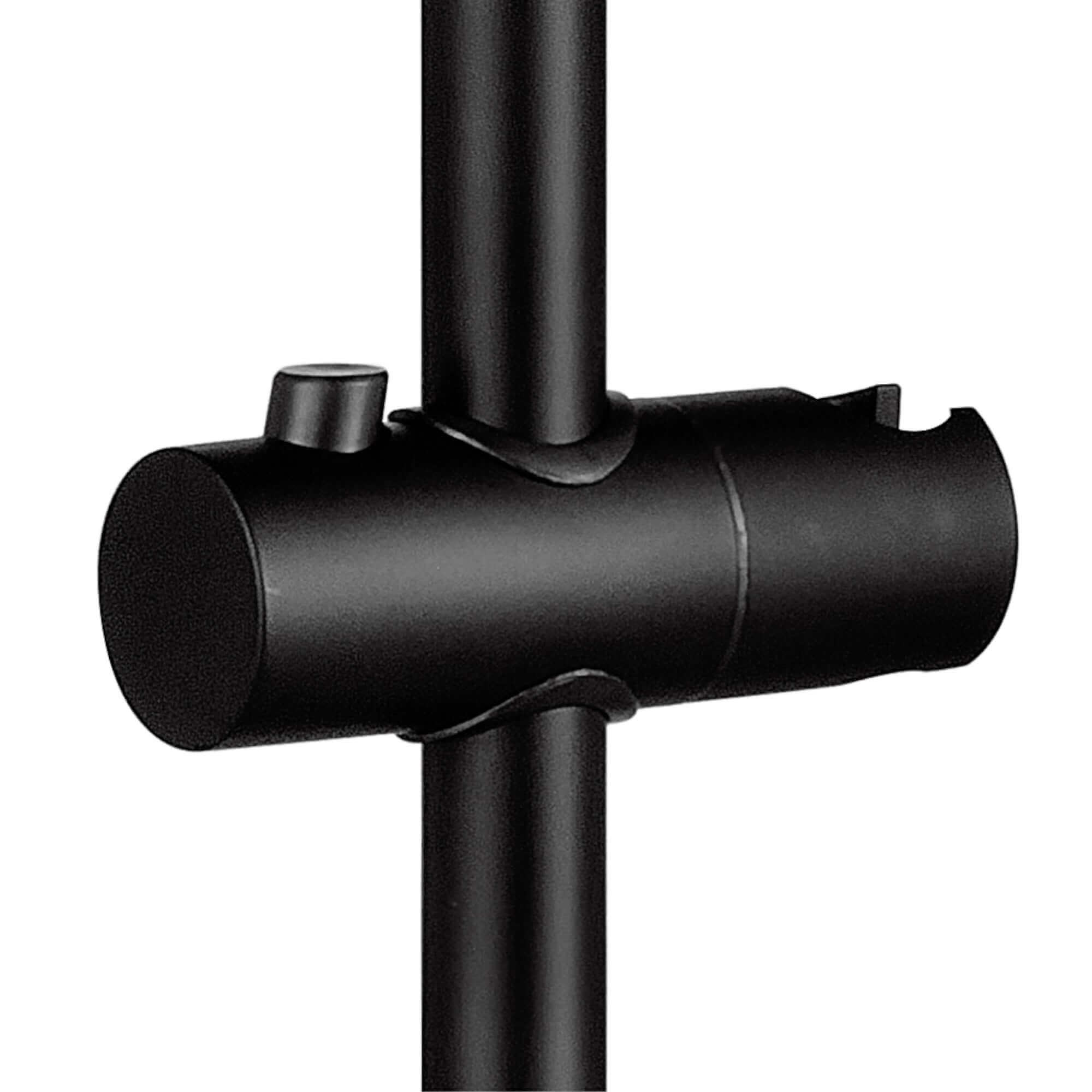 Sliding shower head holder for G18 - black