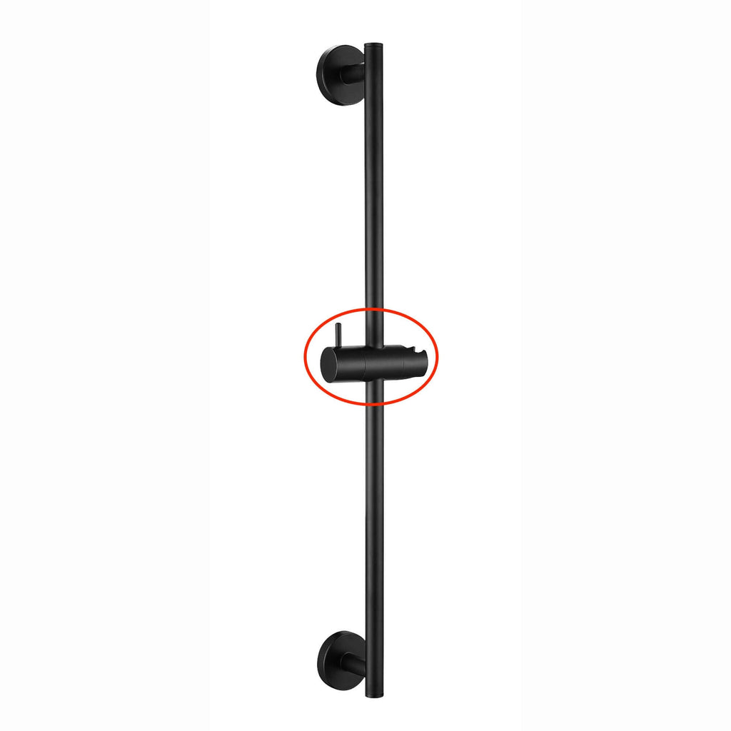 Sliding shower head holder for S13 - black