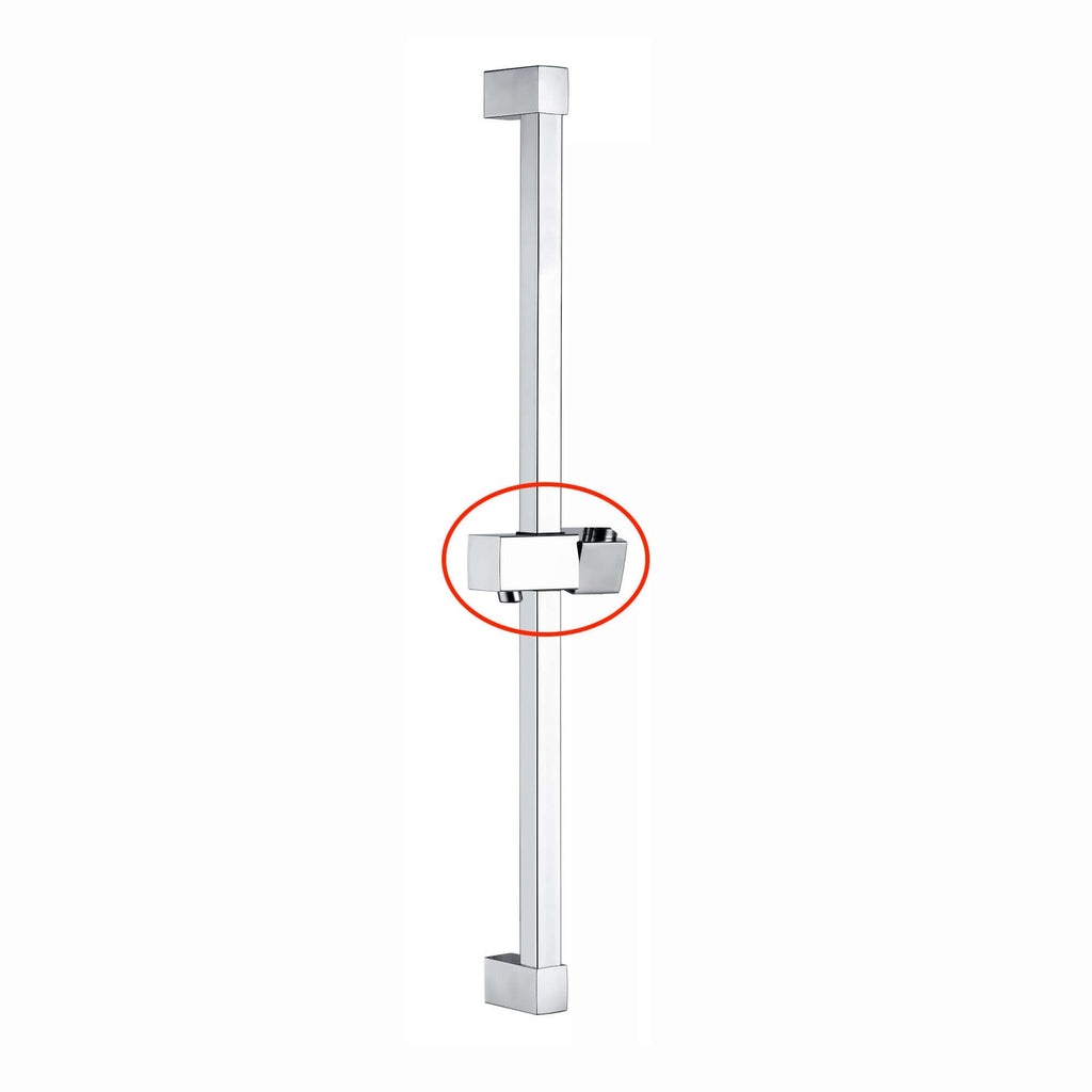 Sliding shower head holder for S18 - chrome
