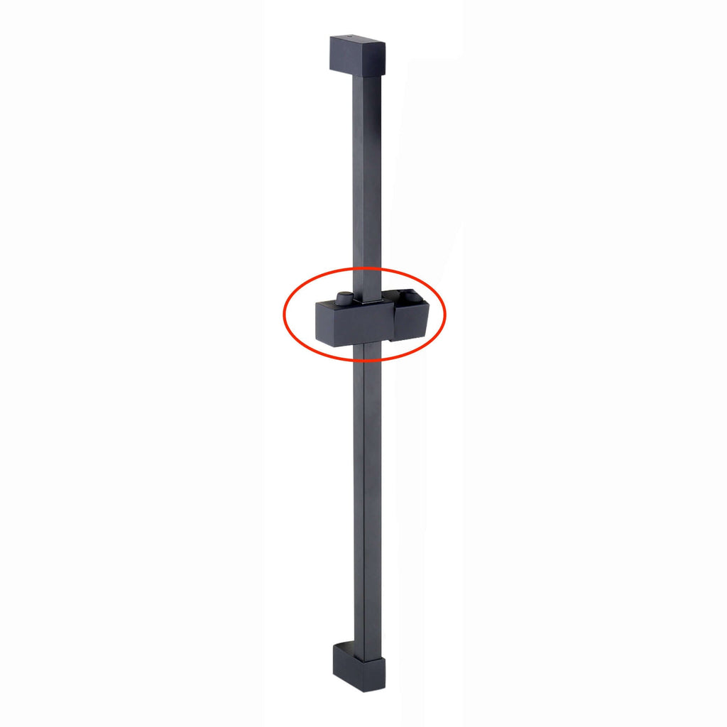 Sliding shower head holder for S29 - black