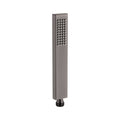 Luxury brass rectangular handset - gunmetal grey