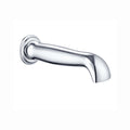 Traditional bath or basin spout wall mounted - chrome