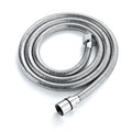 Flex shower hose stainless steel 1.5m standard bore - chrome