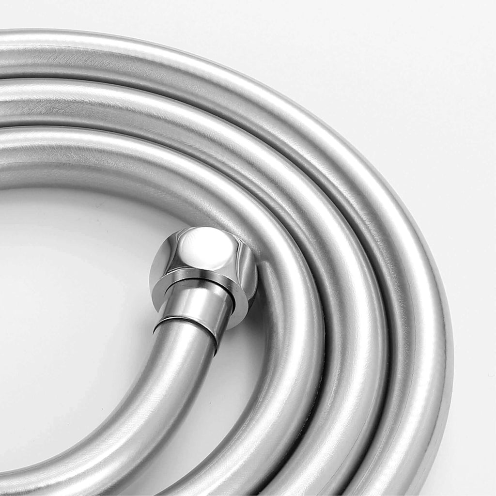 PVC shower hose 1.5m - silver