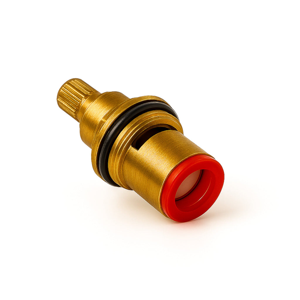 Ceramic disc brass valve 1/2", quarter turn - Astbury, Brompton - HOT