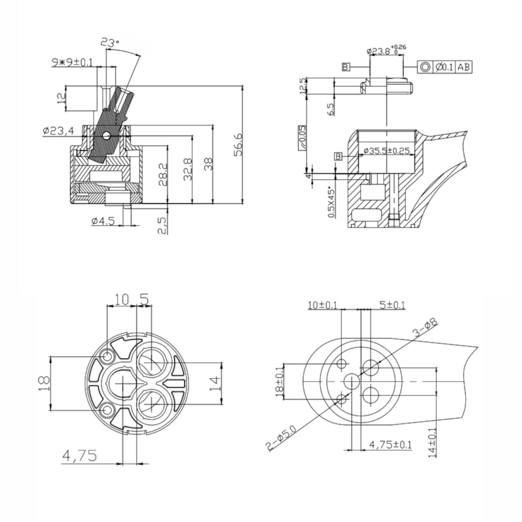 Ceramic disc cartridge valve 35mm - Aylesbury, Geneva, Turin