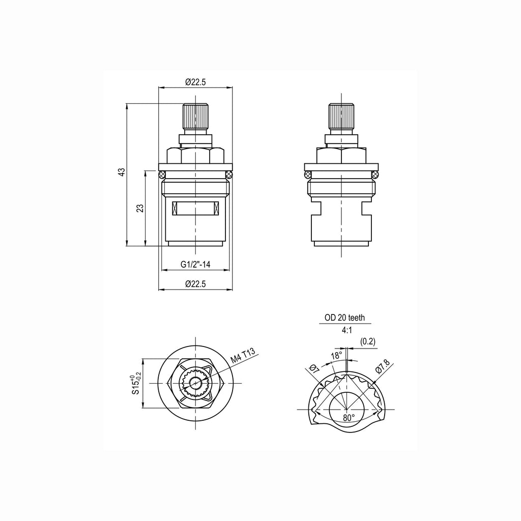 ON/OFF cartridge valve - Geneva