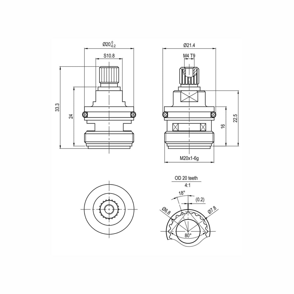 ON/OFF cartridge valve - Turin