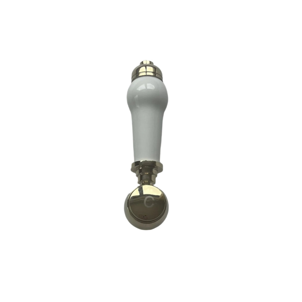 Single handle for Astbury, Brompton - COLD - gold