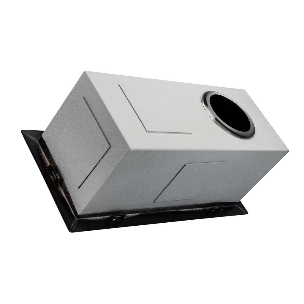 Zero 210mm x 450mm 0.5 bowl undermount or topmount kitchen sink with overflow - gunmetal grey stainless steel