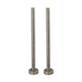 Bath mixer tap standpipes - antique brass