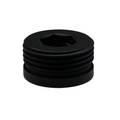 Shower adaptor 1/2" female to 3/4" male - black