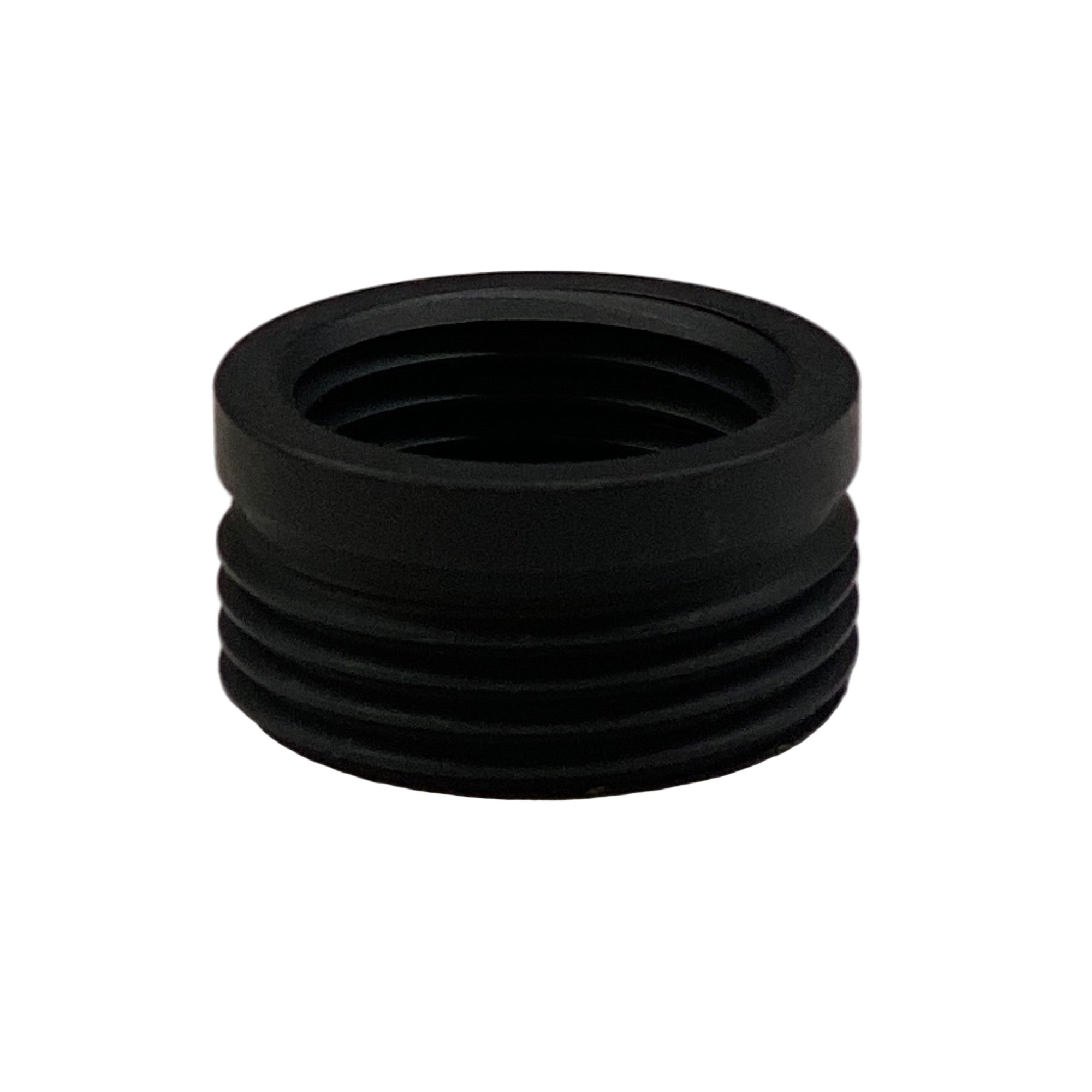 Shower adaptor 1/2" female to 3/4" male - black