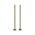 Bath mixer tap standpipes - gold