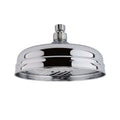 Chrome Traditional shower head apron rose brass 200mm