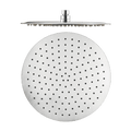Round ultra slim shower head stainless steel 300mm - chrome