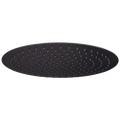 Round ultra slim shower head stainless steel 300mm - matt black