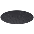 Round ultra slim shower head stainless steel 400mm - matt black