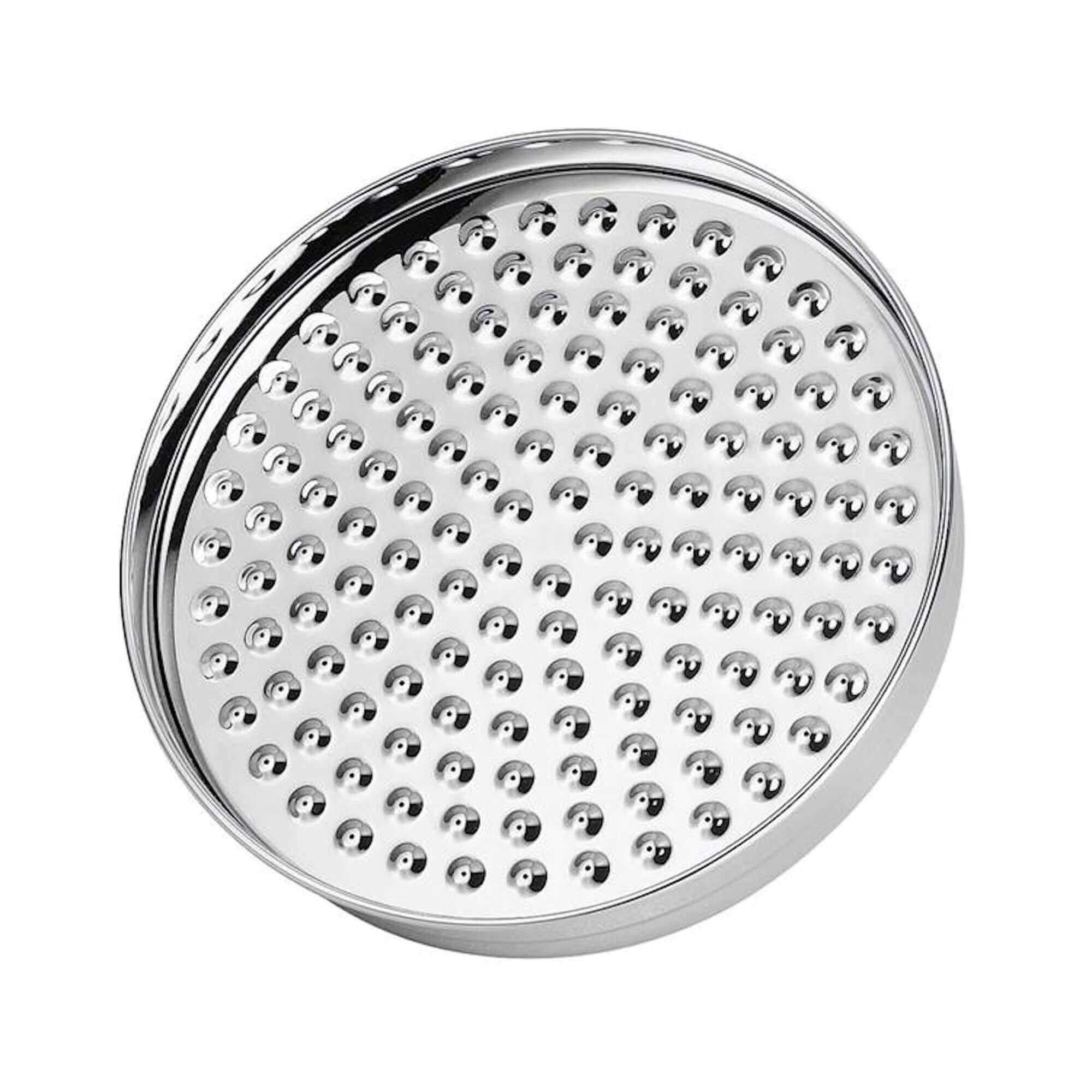Traditional Wall Fixed Apron Brass Shower Head 6" With Shower Arm - Chrome