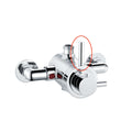 Lever for Azure shower valves - chrome