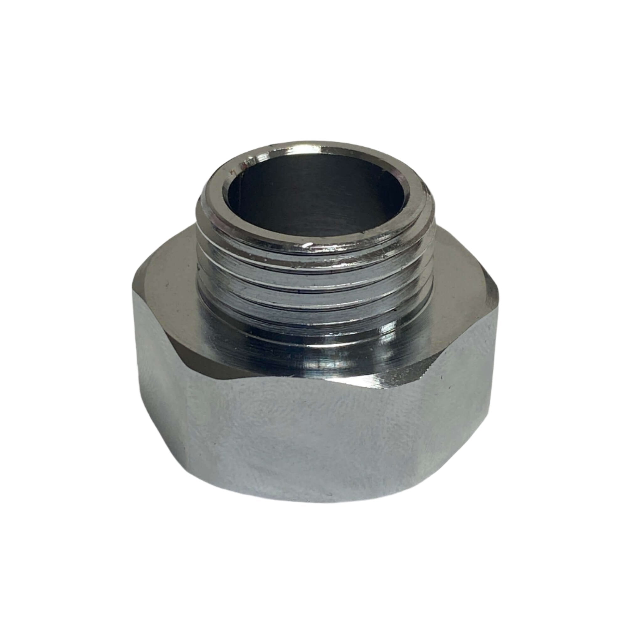 Shower reducer 3/4" female to 1/2" male - chrome