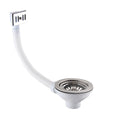 Universal sink waste - chrome