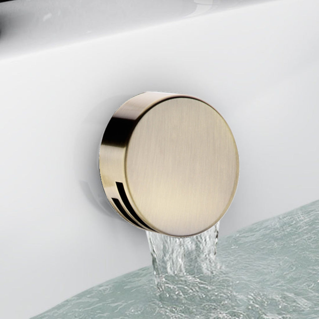Regent Traditional Crosshead And White Lever Concealed Thermostatic Shower Set Incl. Triple Diverter Valve, Wall Fixed 8" Shower Head, Handshower Kit, Bath Filler Waste with Overflow - Antique Brass (3 Outlet)