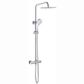 Dune round thermostatic shower set 300mm head & handheld - chrome