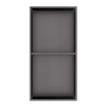 Shower Niche 600 x 300 - Gunmetal Grey