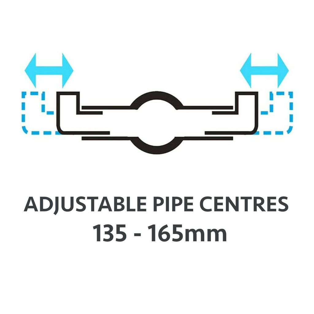 Dulwich traditional exposed thermostatic concentric shower valve top or bottom outlet - chrome