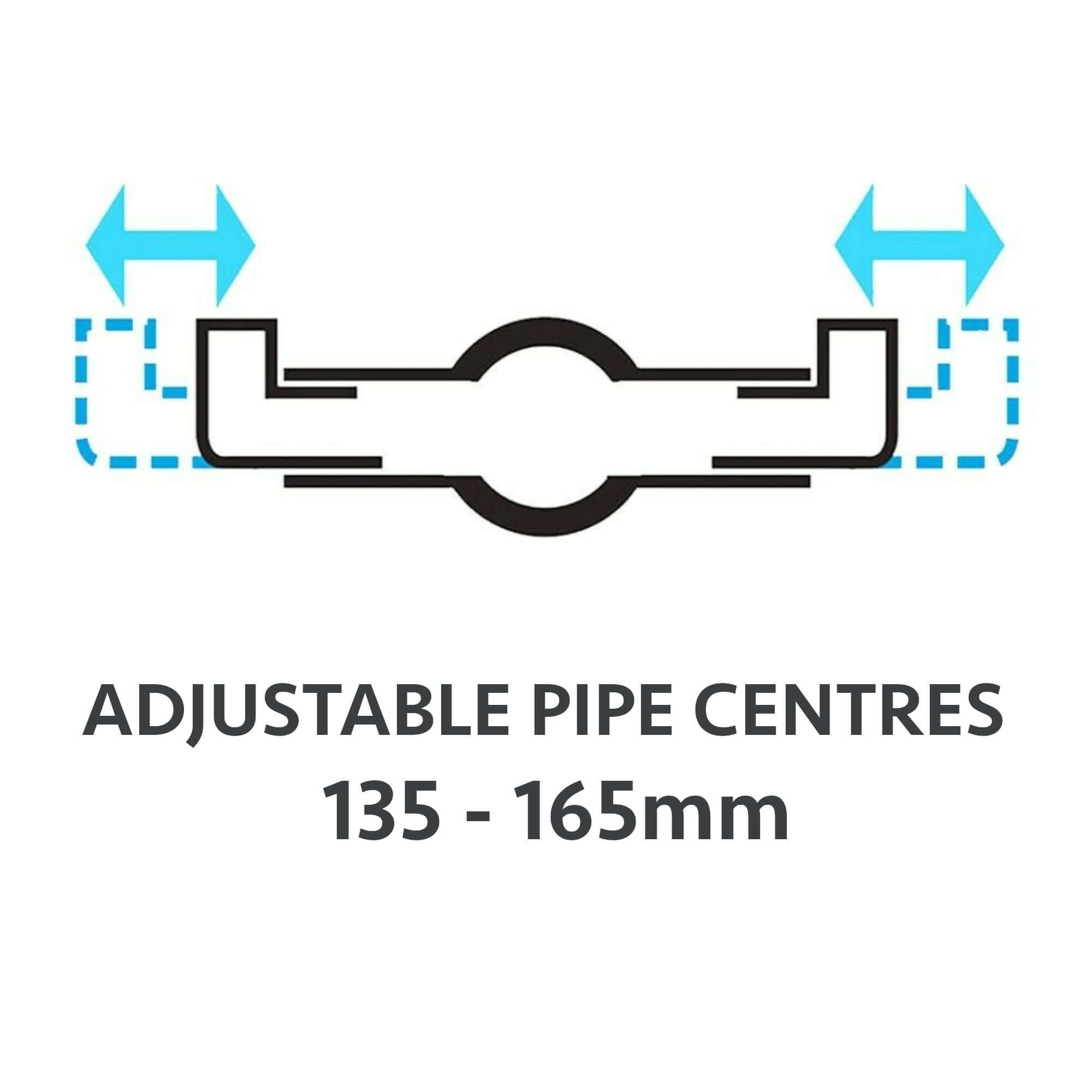 Dulwich traditional exposed thermostatic concentric shower valve top or bottom outlet - chrome