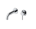 Calder wall mounted basin mixer with EZ box - chrome