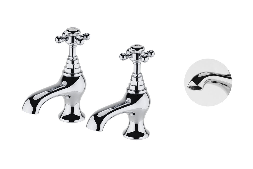 Wenlock bath taps - chrome