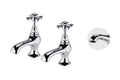 Wenlock bath taps - chrome
