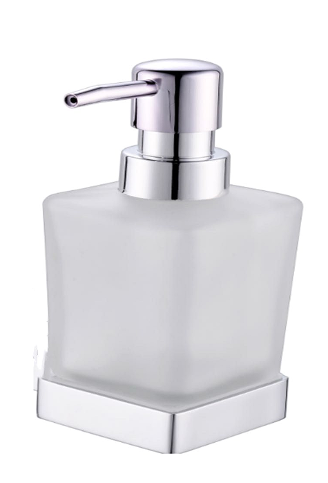 Denby Soap dispenser and holder - Chrome