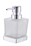 Denby Soap dispenser and holder - Chrome