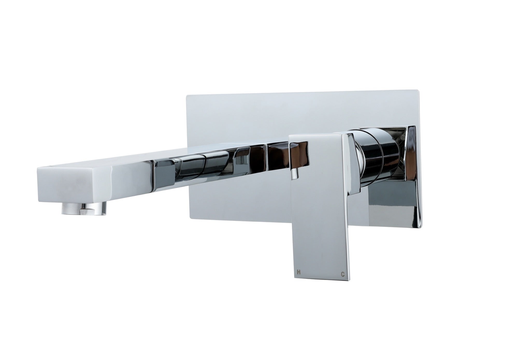 Eastcombe Wall Mounted Basin Mixer - Chrome