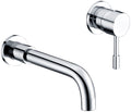 Fenwick Wall mounted basin mono mixer - Chrome