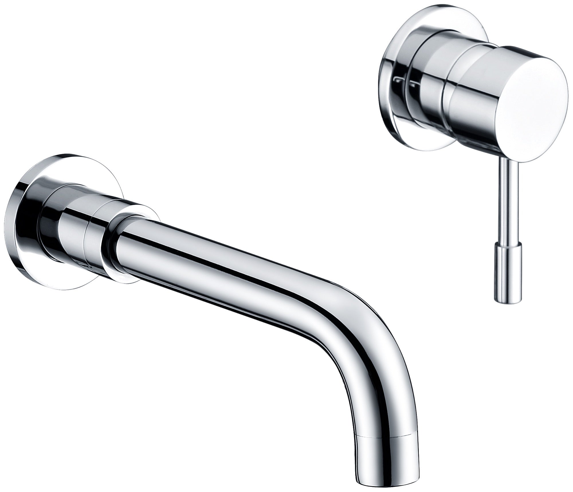 Fenwick Wall mounted basin mono mixer - Chrome