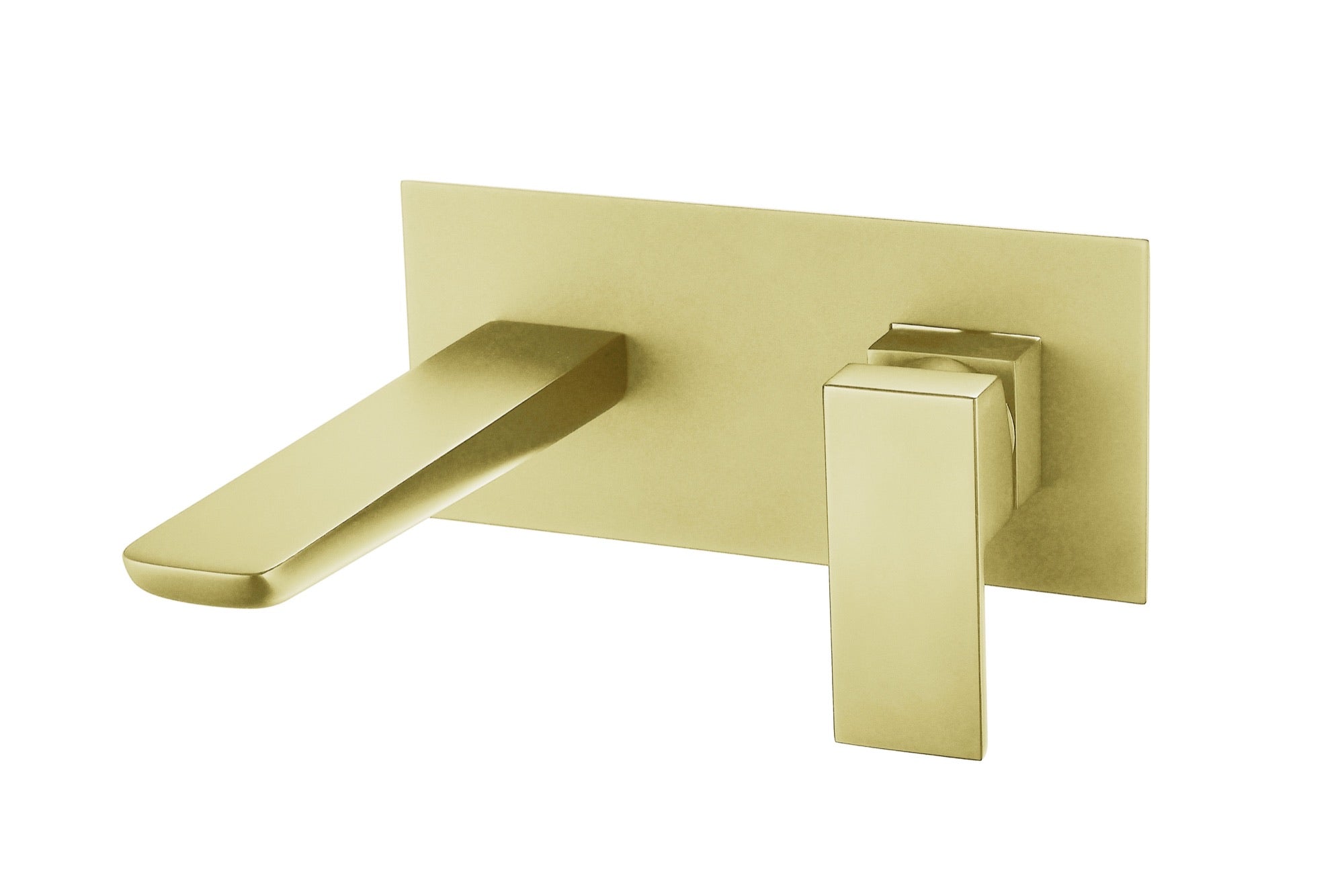 Harwich Wall mounted basin mono mixer - Brushed Brass
