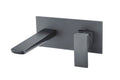 Harwich Wall mounted basin mono mixer - Gunmetal Grey