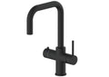 Etna 4-in-1 single lever boiler kitchen sink mixer - matt black